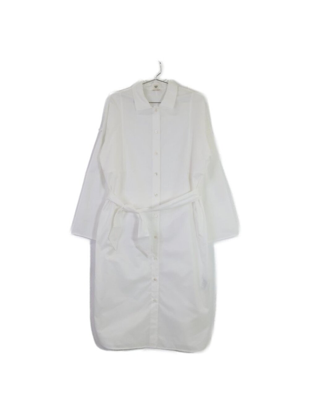 Hermes Rose Esprit Chemise Twill de Cotton Airo Belted Shirt 40